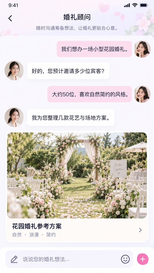婚礼顾问咨询
